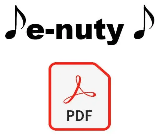 Nuty do kochać jak to łatwo powiedzieć – pobierz je w PDF i graj teraz