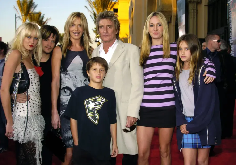 Ile dzieci ma Rod Stewart - poznaj historię jego patchworkowej rodziny