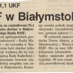 Na jakiej częstotliwości jest RMF FM? Sprawdź lokalne nadajniki