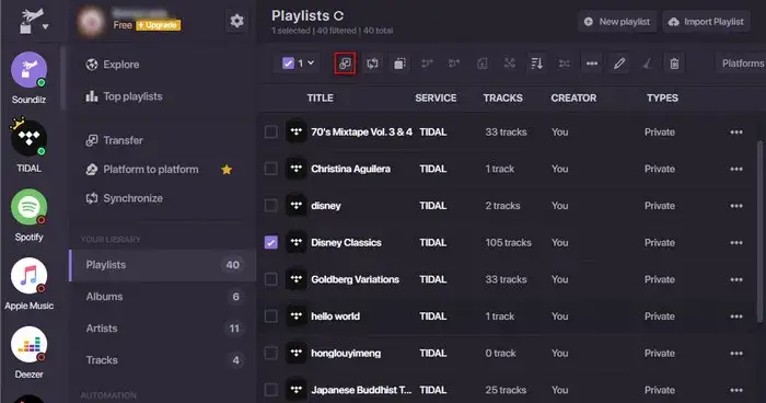 Zdjęcie Jak przenieść playlisty Spotify do Tidal bez utraty utworów?